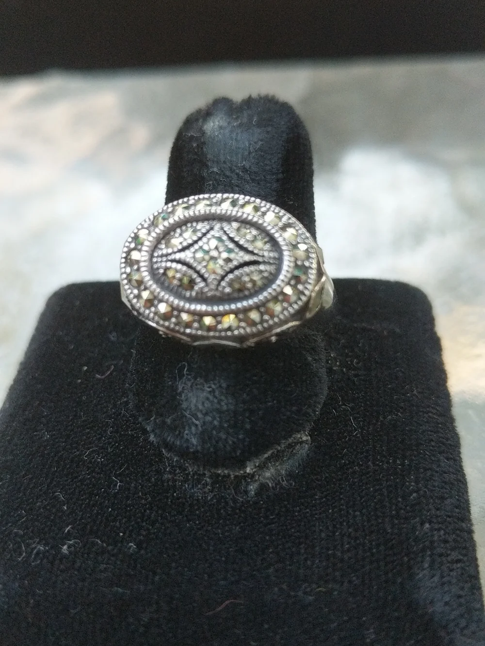 Judith Jack Sterling Silver Ring